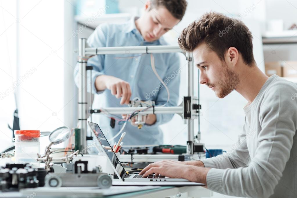 Laboratorio con prototipo tecnologico